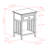 Gu End Table with Storage