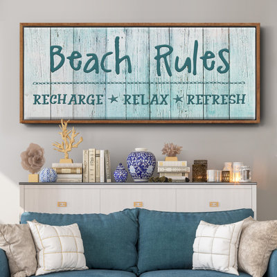Recharges - Toile encadrée