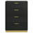 Florenz 4-drawer Bedroom Chest Black-1310603332