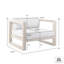 Chaise de patio avec coussins Caselyn-273484536