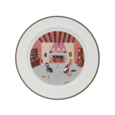 Design Naif 10.5" Dinner Plate - By The Fireside