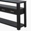 Console moderne pour salon avec 4 tiroirs et 2 tablettes-553118906