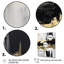 «Minimal Joy In Black And Gold», ensemble de peintures abstraites sur toile-1162839544