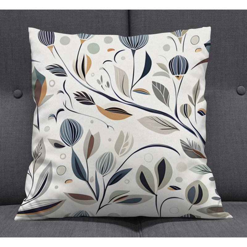 Coussin décoratif, Housse de coussin seulement - sans coussin, H 16 po x l 16 po