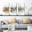 «Colossians 2: 2 Together In Love» par Mark Lawrence, ensemble de 3 impressions sur toile-63638670