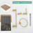 4 - Piece Bathroom Hardware Set-75304303