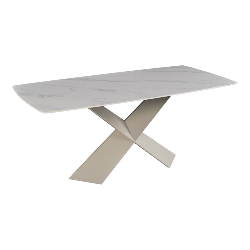 Luize Dining Table, Brown