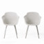 Élégante chaise Lotus avec un design ergonomique et des sièges confortables, parfaits pour la détente et les intérieurs modernes.-360677152