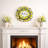 Spring Welcome Wreath With Lemons