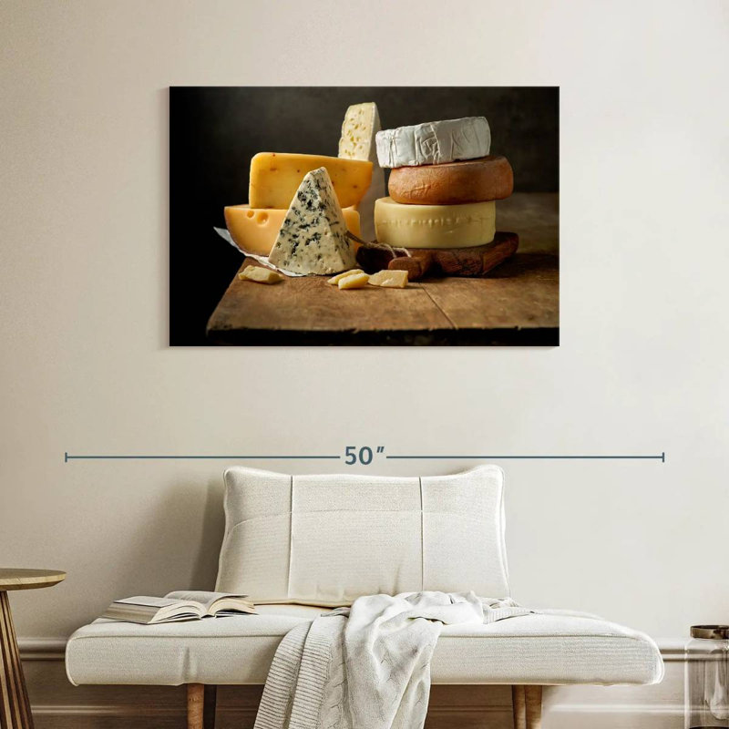 Variété de fromages Yarlin, H 26 po x l 39 po