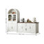 Ensemble de buffet 2 pièces avec rangement 2 pièces Farmhouse-112384032