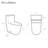 Liberte One-Piece 12" Rough-In 1.28 GPF Right-Hand Flush Elongated ADA Toilet In Glossy White