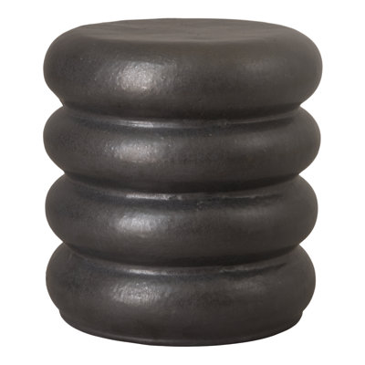Torus 18"H Handcrafted Ceramic Garden Stool