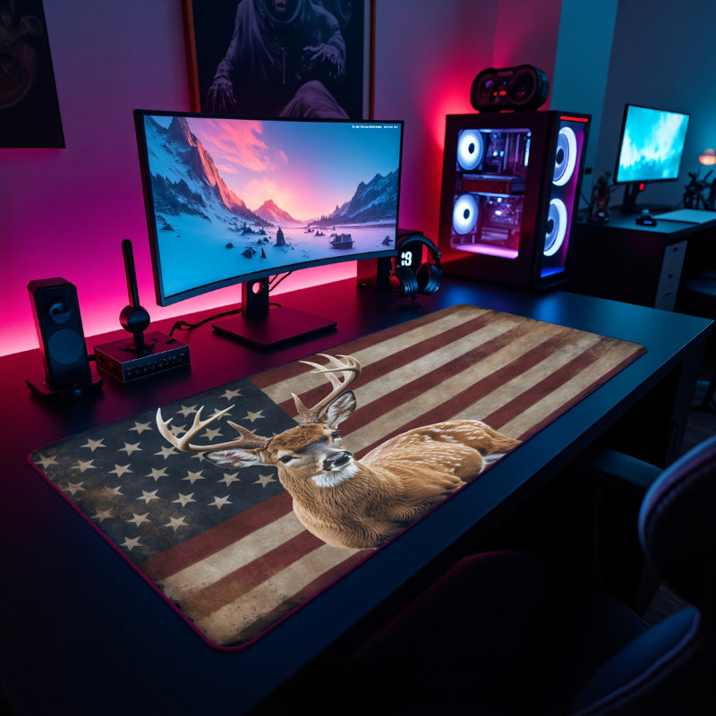 Polyester Desk Pad, 23.6x13.8