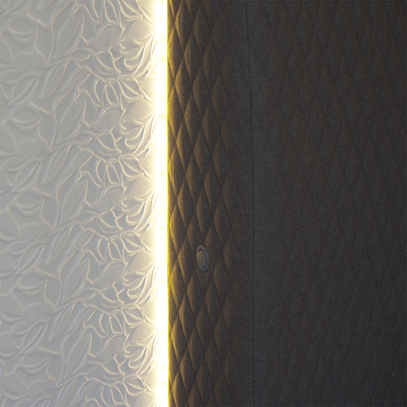 Lit plateforme 5 pièces Lyset , Grand