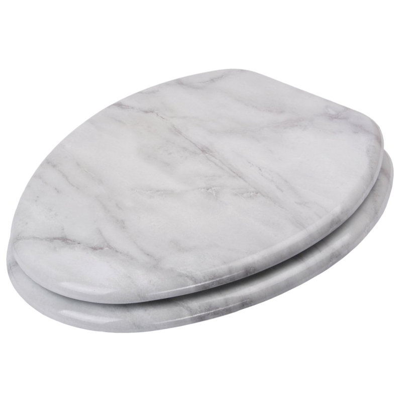 Elongated Toilet Seat and Lid