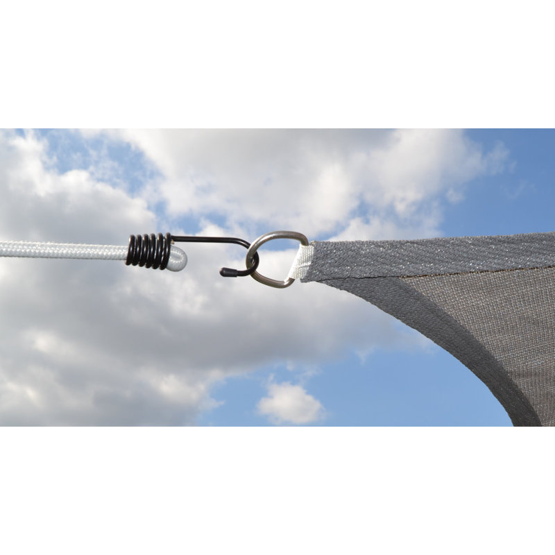 Minquadale 4m x 5m Rectangular Shade Sail, Grey