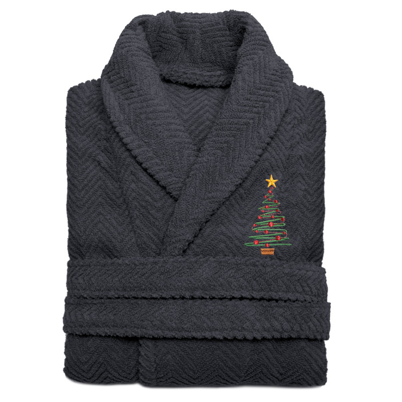 Peignoir X'Mas, G / TG, Gris foncé