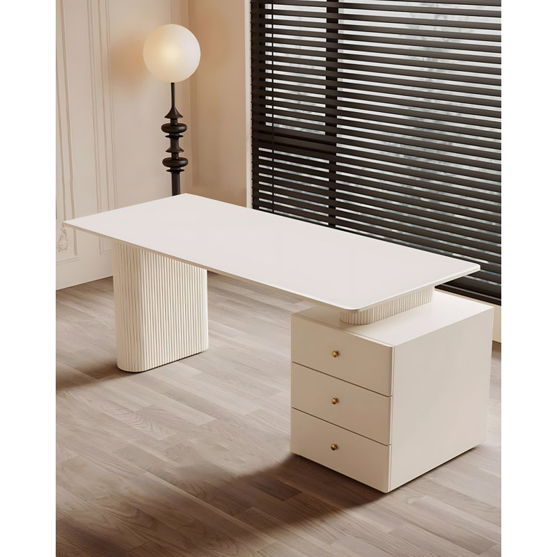 Bureau d'écriture Modern, H 29,53 po x l 55,12 po x P 27,56 po