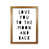 Honey Oak Frame