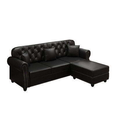 Canapé Chesterfield Mid-Century
