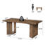Solid Wood Executive Desk