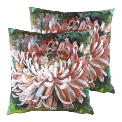 Floral Square Cushion