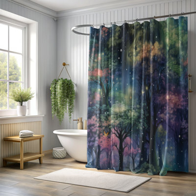 Rideau de douche Forest Delight