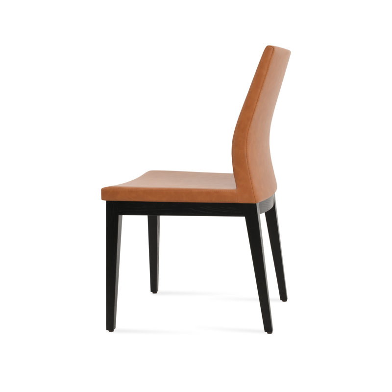 Chaise de salle à manger Pasha, Rouge foncé PPM