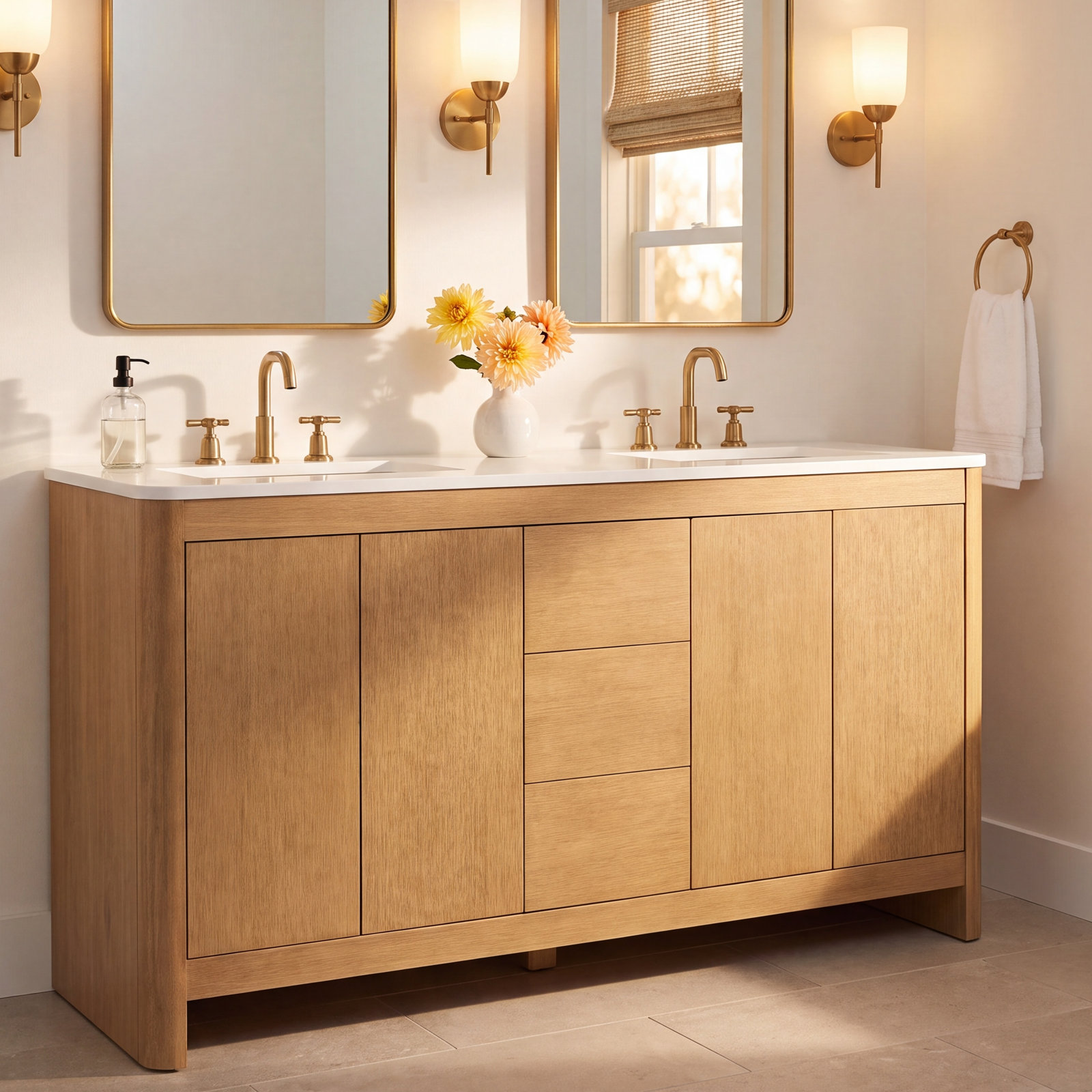 Raye 60'' Double Bathroom Vanity