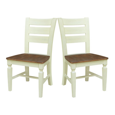 Hensley Solid Wood Ladder Back Dining Chair