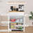 Kitchen Island Cart With Storage,Rolling Kitchen Island Side Table On Wheels With Large Worktop,Storage Cabinet,Towel Rack And Drawers For Kitchen,Dinning Room-382129201