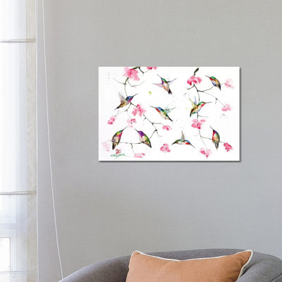 " Hummingbird Meeting " by Dean Crouser