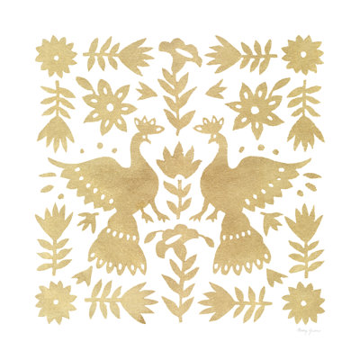 Otomi Elegance II by Nancy Green - Wrapped Canvas Print