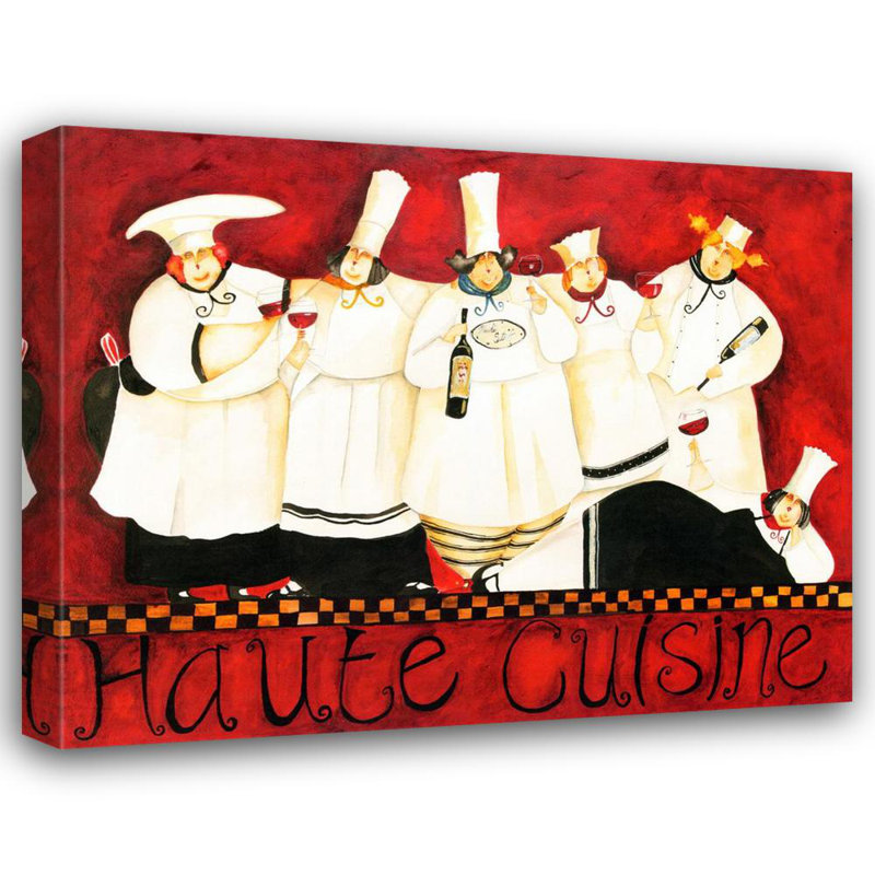 Haute Cuisine, 19" H x 24" W