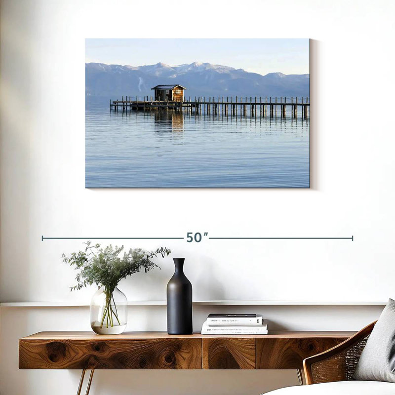Chalet en bois Alvord Lake Tahoe, H 24 po x l 36 po