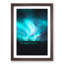 Polar Lights in Iceland in Abstract - Picture Frame Graphic Art Print-55767109-55767112