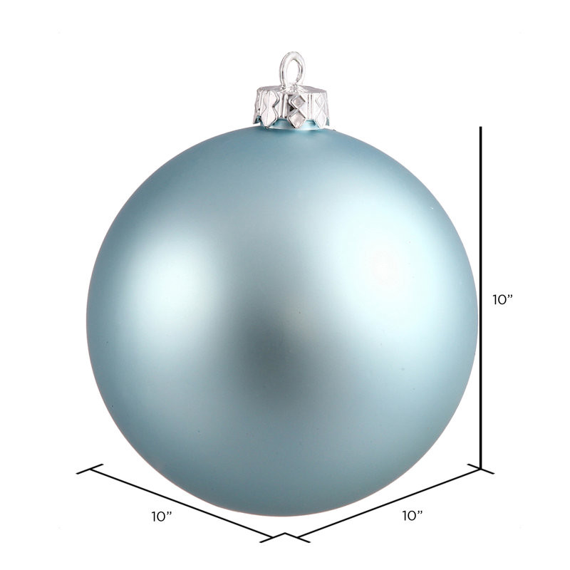 Babiole incassable, Bleu pastel, H 10 po x l 10 po x P 10 po