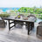 Rectangular Outdoor Dining Table, 70.9" W, 32.7" D-1403327166