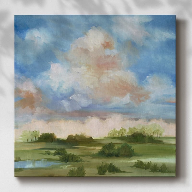 Sur toile, H 16 po x l 16 po