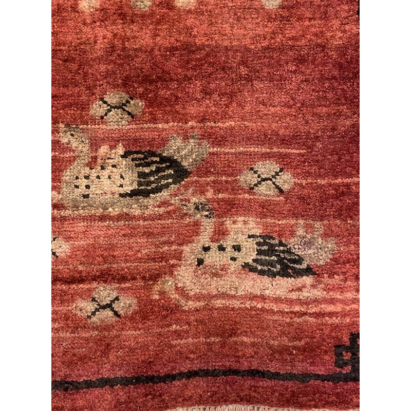 One-of-a-Kind Rectangle 2'7" x 4'7" Hand Knotted Area Rug