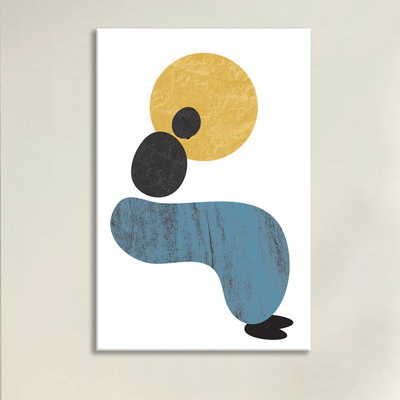 «Abstract Lady», reproduction d'art sur toile tendue