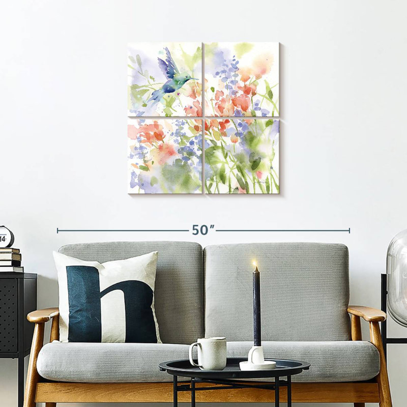 Harnek Hummingbird Meadow, 26" H x 26" W