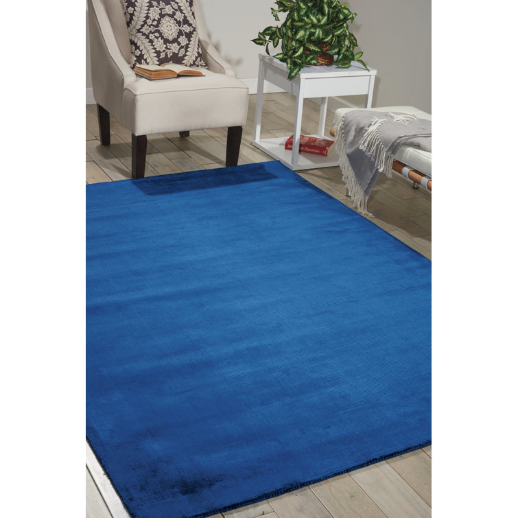 Lunar Solid Colour Hand Woven Area Rug