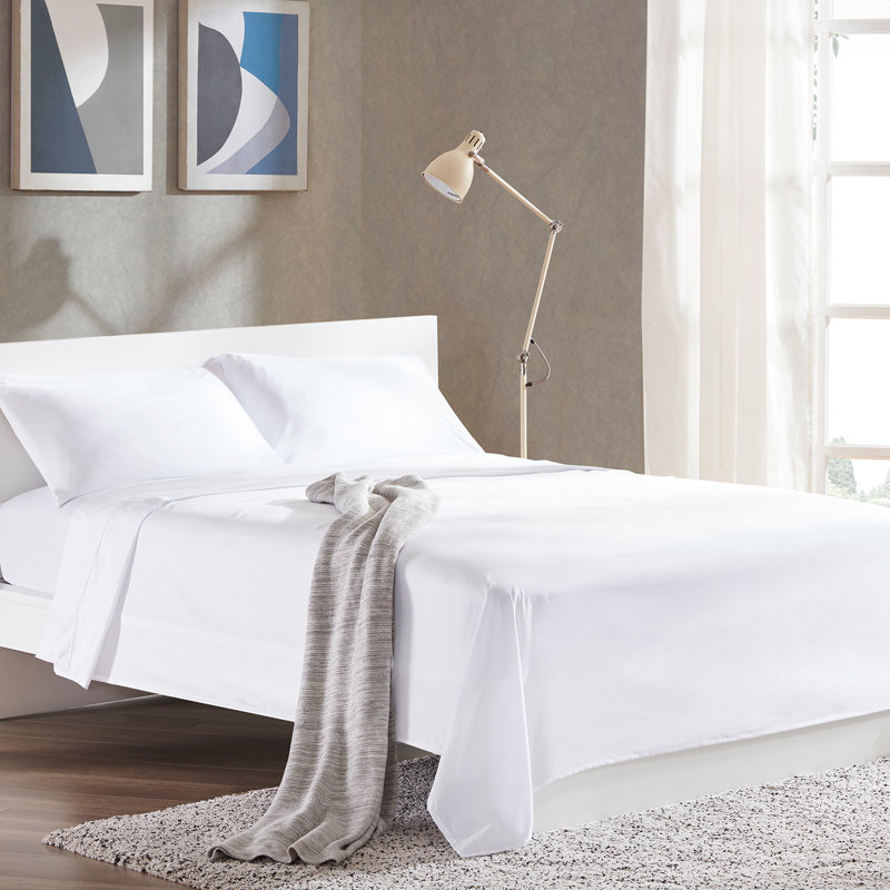 White Queen Cotton Microfiber Deep Pocket Sheet Set