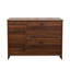 Buffet polyvalent en bois moderne avec plusieurs compartiments de rangement