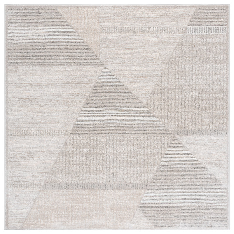 Northport 402 Performance Abstract Rug, Square 6'7"