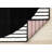 Fresno Black White Contrasting Modern Area Rug-112014109