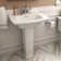 American Standard Edgemere 19.5'' White Ceramic Rectangular Bathroom Sink with Overflow