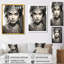 «Boho Queen Beauty», reproduction d'art monochrome-621171750-621171768